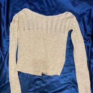 Elegant Beige Women's Sweater